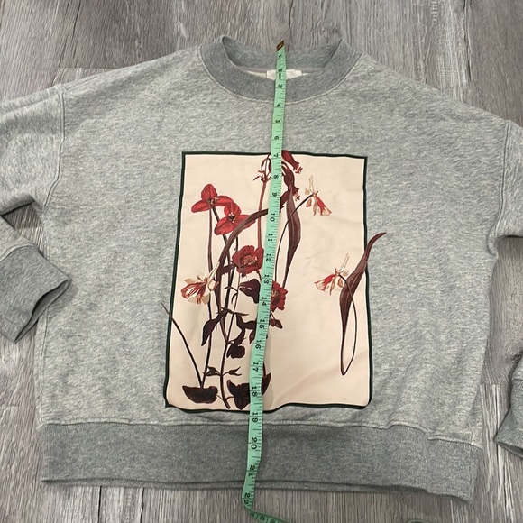 Little moon floral grey sweatshirt - Picture 4 of 5